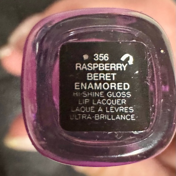 🆕 NWOB Marc Jacobs Raspberry Beret (356) Enamored Hi-Shine Gloss - Picture 2 of 7